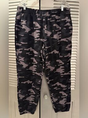 Gray and Black Camo Leggings